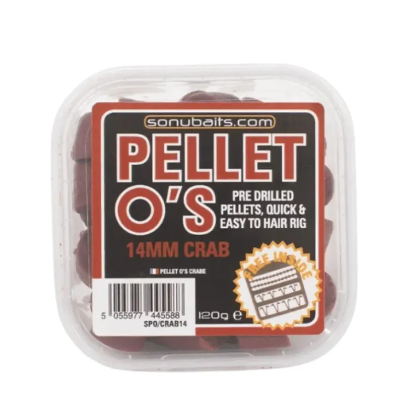 Rychlé Dodání Sonubaits Pellet O‘s Crab 14 mm